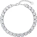 Luxusní stříbrný tenisový náramek 13099.1