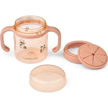 Svačinový box LIEWOOD Enyo Snack box Peach/Sea Shell