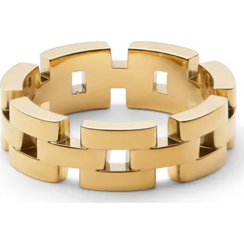 Prsten Daniel Wellington zlatý prsten ocelový 3-Link Velikost: 56