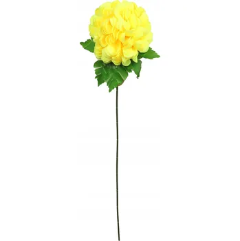 umělá květina Chryzantéma jednotlivý květ v růžové barvě