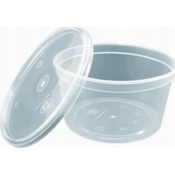 Dóza na potraviny Nádoba na polévku Bis-Pak 500 ml s víkem, balení 200 ks