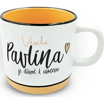 Nekupto Hrnek s potiskem 400 ml pastel - Pavlína