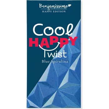Čokoláda Tabulka kakaová modrá spirulina 60 g BIO BENJAMÍSSIMO