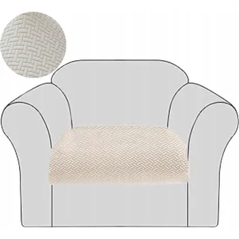 Napínací potah Domidekor Potah na pohovku béžový