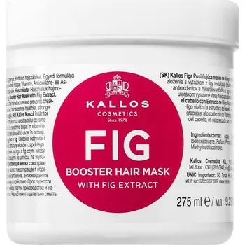 Vlasová regenerace Kallos KJMN Professional Fig hloubkově vyživující maska na vlasy 275 ml