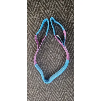 Upínací popruh Odtahové vozy BEST MAXX - Plochý pás s oky 1 m/1t s ochranou uprostřed