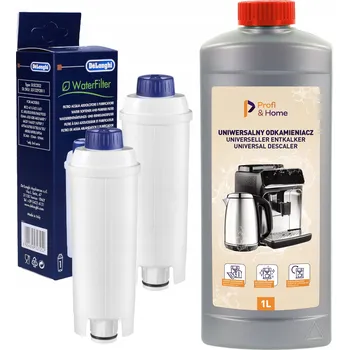 Kávovar 2x Vodní filtr Odvápňovač pro kávovar Delonghi PrimaDonna Explore Autentic