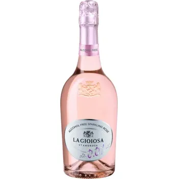 Víno La Gioiosa Sparkling Drink Rosé Alcohol Free 0,75l