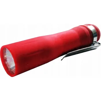 Svítilna Mini LED svítilna COB s kovovým klipem 95 mm ČERNÁ