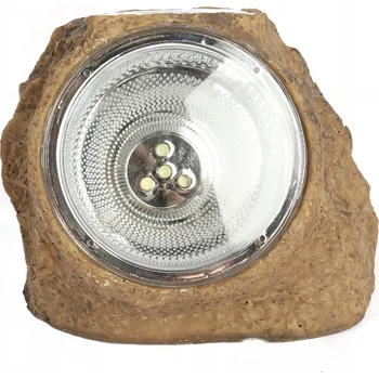 Venkovní osvětlení Solární lampa Goliat 120028 12 x 13 cm šedá