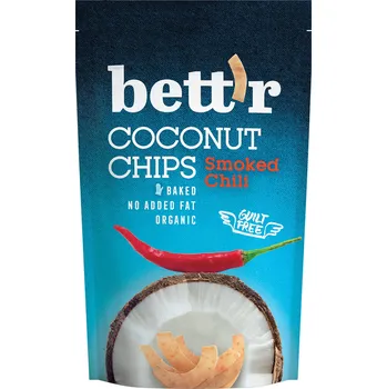 Chips Chipsy kokosové s chilli 70 g BIO BETT´R