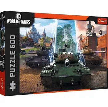 37535 TREFL PUZZLE 500 DÍLKŮ. WORLD OF TANKS, ČAS NA AKCI!