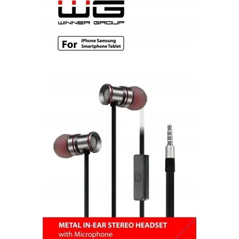 Sluchátka Sluchátka do uší Winner Group WG-HF stereo "n" 3,5 mm jack