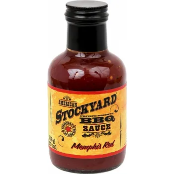 Omáčka American Stockyard BBQ grilovací omáčka Stockyard Memphis Red 350ml