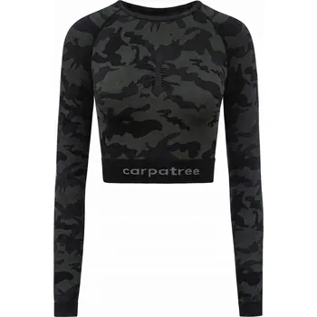 Dámské tréninkové tílko Carpatree Camo Seamless zelené XS