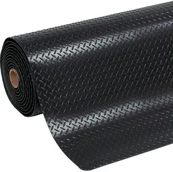 Notrax Protiúnavová průmyslová rohož s diamantovým povrchem, šířka 91 cm, metrážová, černá