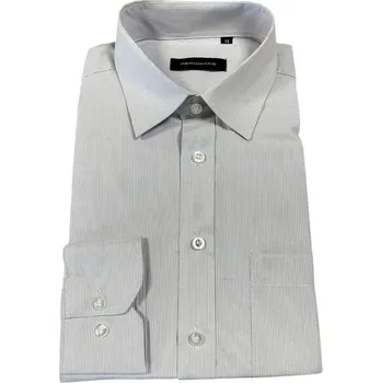 Pánská košile BAZAR - Pánská košile tenký fialový proužek vz.č.49 Velikost: M