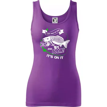 I Just hold My Rod - Dámské tílko - XS ( Fialová )
