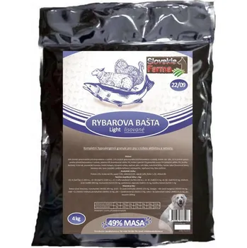 Krmivo pro psa Dietní Granule lisované za studena Slovakia Farma - Rybarova bašta 22/09 - 4 kg