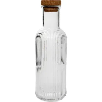 Karafa NATIA průsvitná s korkem 890999 1L