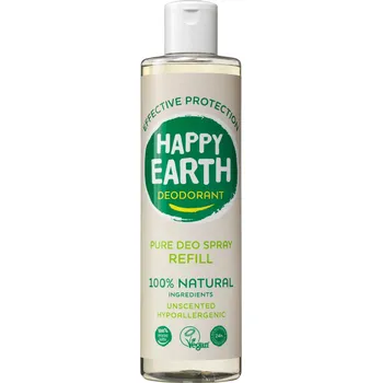 Happy Earth - Deodorant neparfemovaný, náhradní náplň, 300 ml