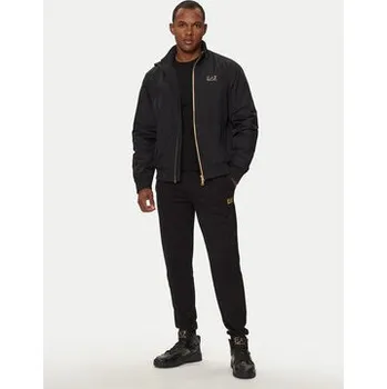 Pánský bomber EA7 Emporio Armani Bunda bomber 8NPB20 PNFZZ 0208 Černá Regular Fit XXL