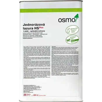 Stavební chemie Osmo 9262 Lazura HS Teak 25 l