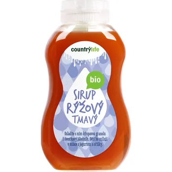 Sladidlo Sirup rýžový tmavý 250&nbsp;ml/345 g BIO COUNTRY&nbsp;LIFE