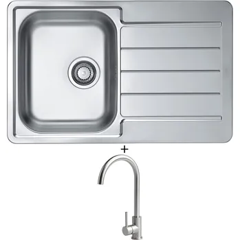 Nerezový dřez Nerezový dřez SET Alveus LINE MAX 80 nerez + Alveus VIOLA nerez