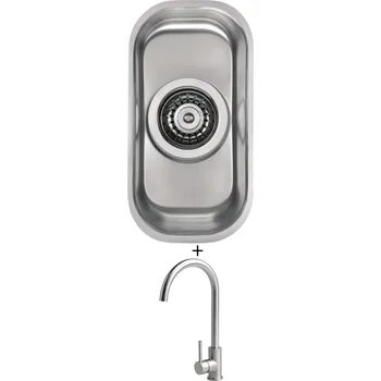 Nerezový dřez Dřez pod desku SET Alveus VARIANT 110 nerez + Alveus VIOLA nerez