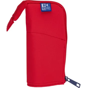 Penál Oxford - Pouzdro stojící Oxford červené