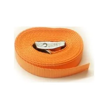 Tažné lano popruh rychloupínací 6m