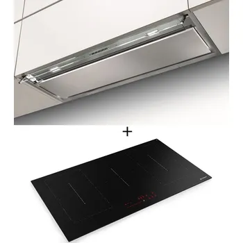 Digestoř SET FABER IN-NOVA PREMIUM X KL A120 + FABER FCH 95 BK KL