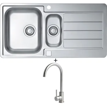 Nerezový dřez Nerezový dřez SET Alveus LINE 10 MAXIM nerez + Alveus VIOLA nerez