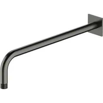 Tyč na sprchový závěs OMNIRES - nástěnné sprchové rameno, 40 cm antracit /AT/ RA01C/KAT