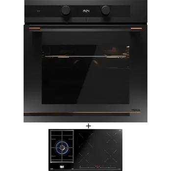 Vestavná trouba SET Teka HLB 85-G1 P BM MAESTRO PIZZA + Teka JZC 95314 ABC BK