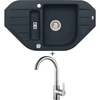 Granitový dřez Granitový dřez SET Alveus NIAGARA 60 twilight 05 + Alveus TONIA chrom