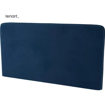 Postel Polstrovaný záhlavník k posteli 160 cm barva modrý granát