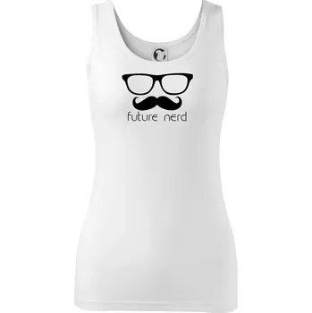 Dámské tričko Future nerd - Dámské tílko - L ( Bílá )