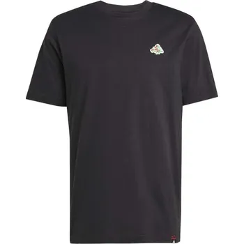 Pánské tričko Pánské tričko adidas MINI PIZZA S Černá, Bílá