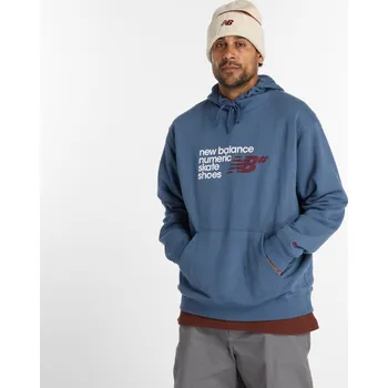 Pánská mikina Pánská mikina New Balance Numeric MT51954VTI – modré