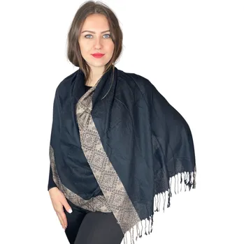 Šála Šál Pašmína - Vivienna - Černá