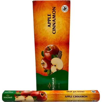 Vonná tyčinka Vonné tyčinky Shalimar - Apple Cinnamon, 15 kusů