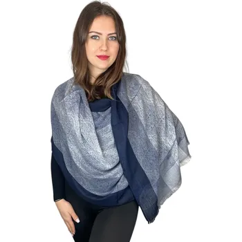 Šála Šál Pašmína - Marceline - tmavě modrá