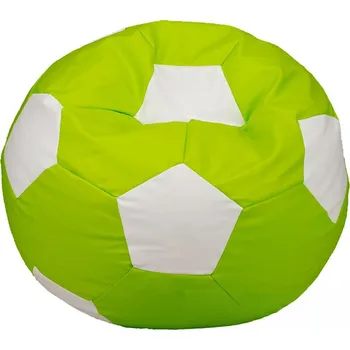 Taburet Sedací vak - míč 80 cm - zelená + bílá