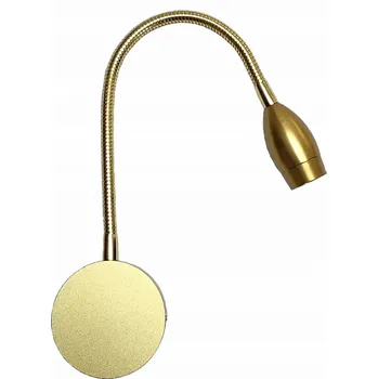 Nástěnné svítidlo Nástěnné svítidlo LUPPOLO zlaté integrované LED 3 W