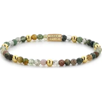 Náramek Rebel & Rose náramek Indian Summer s pozlacenou sponou, 4mm Velikost: S