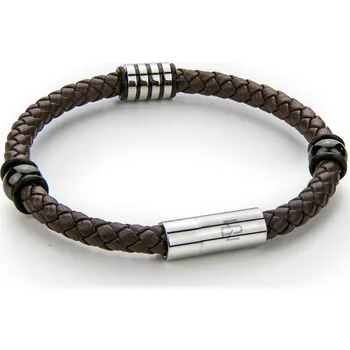 Náramek Paul McNeal Paul Mc Neal Náramek Beads and leather MB0023SO