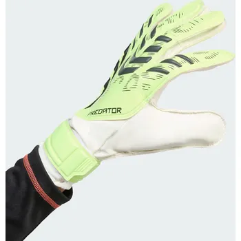 Brankářské rukavice ADIDAS Brankářské tréninkové rukavice Predator 8 BÍLÁ|ČERNÁ|ŽLUTÁ
