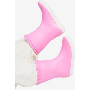 Chlapecká obuv DECATHLON Dětské holínky 100 31/32 BÍLÁ|MODRÁ|RŮŽOVÁ